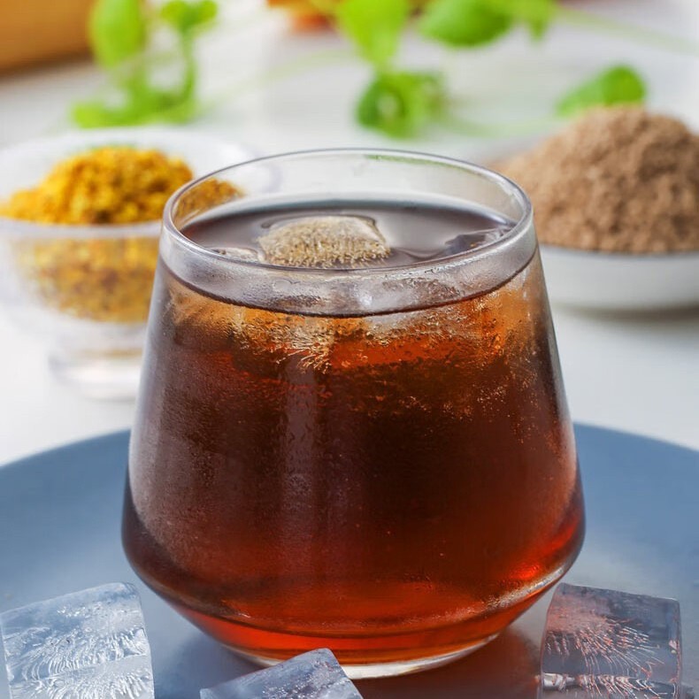 Instant Sour Plum Drink Powder with Osmanthus Sweetened Sour Plum Soup Mix 100g - Image 4