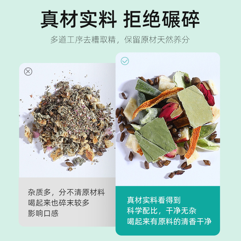 Wax Gourd Lotus Leaf Herbal Tea 35g Box 7 Triangle Bags Refreshing Daily Brew - Image 4