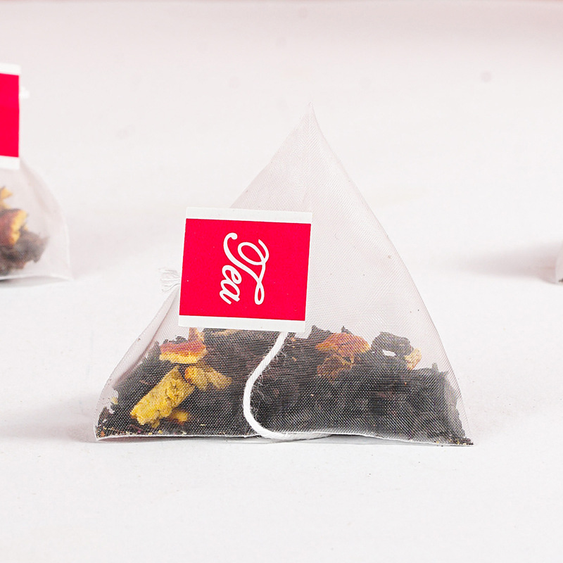 Chen Pi Black Tea Osmanthus Blend Triangular Tea Bags 3g x 50 Sachets 150g Sugar Free Cold Brew Wellness Tea - Image 2