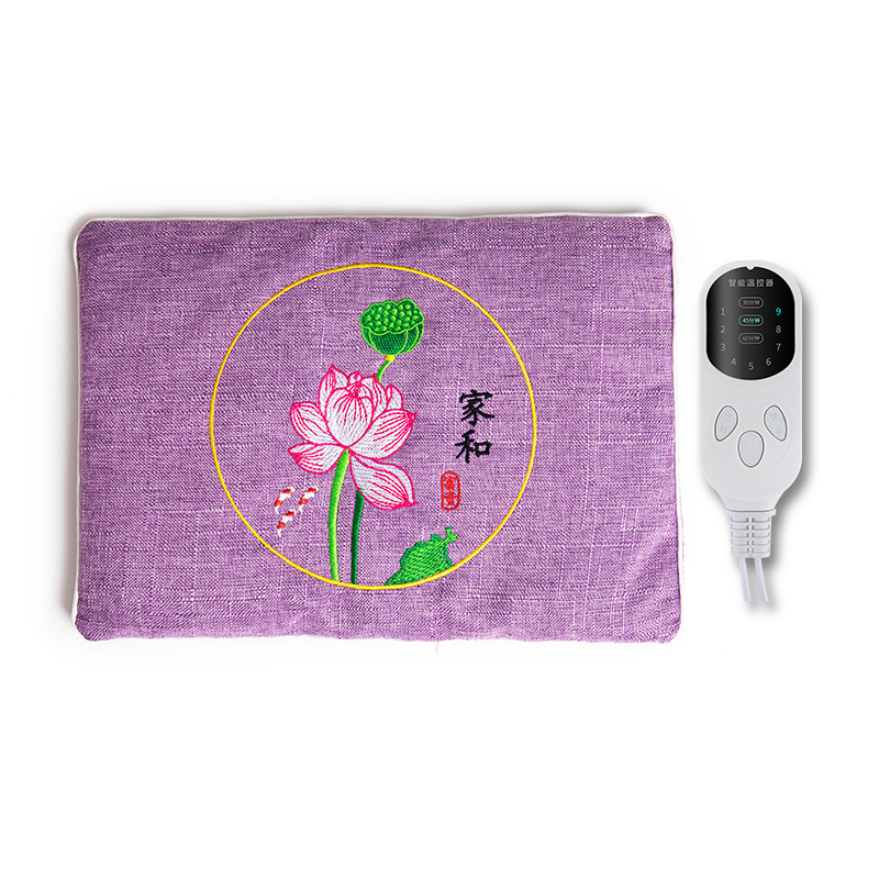 Electric Sea Salt Heat Therapy Wrap Portable Warming Compress Bag for Waist and Body Care - Image 5