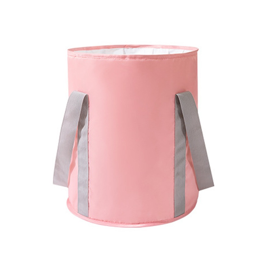 Foldable Foot Soak Bag Tall Bucket Over Calf Home Foot Bath with Heat Retention Pink Large Size - Image 5