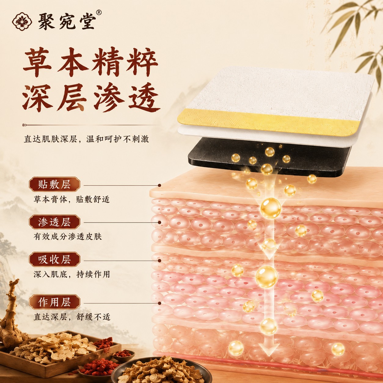Jiu Huo Shi Jian Qing Navel Patch Mugwort Moxa Sticker 7 Patches Traditional Herbal Topical Care - Image 2