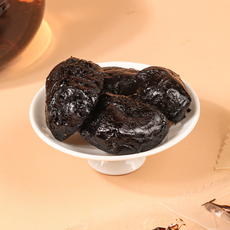 Prepared Rehmannia Root Shu Di Huang 250g Jar Ready to Eat Dried Herb for Tea and Decoction - Image 2