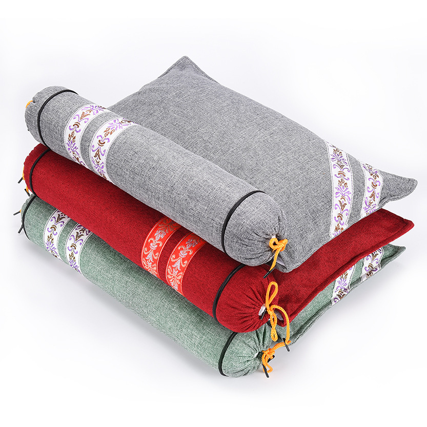Mugwort Cervical Neck Pillow Detachable Combination Pillow for Neck Support Home Use - Image 5