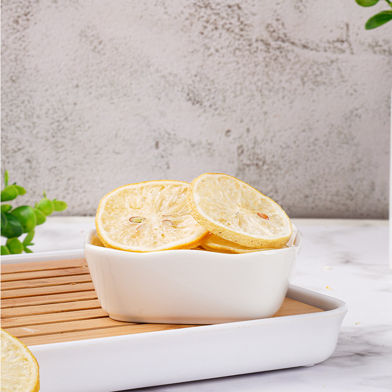 Freeze-Dried Lemon Slices (Citrus limon) — Cold-Brew Fruit Tea, 50g Jar - Image 4