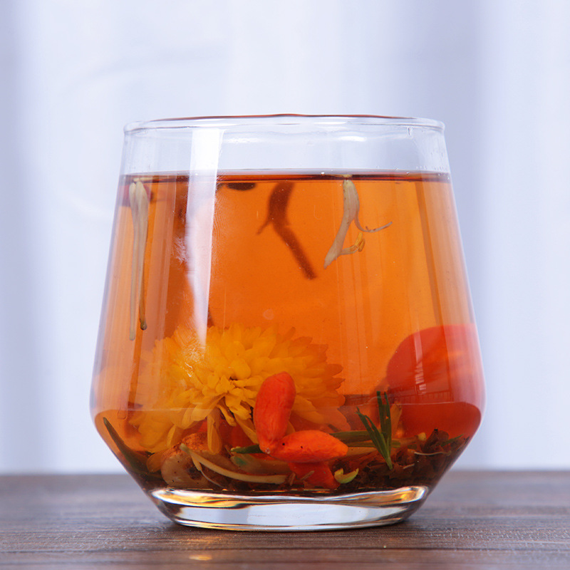 Custom Bozhou Wellness Tea Bags Corn Silk Chrysanthemum Cassia Seed Ginger Tea 10g - Image 2
