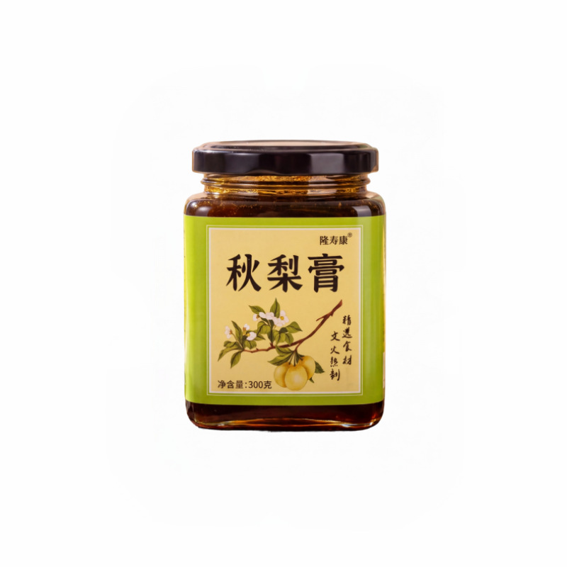 Autumn Pear Paste Qiuli Gao Traditional Slow Simmered Pear Syrup Concentrate 300g Bottle for Daily Drink Mixing - Image 5
