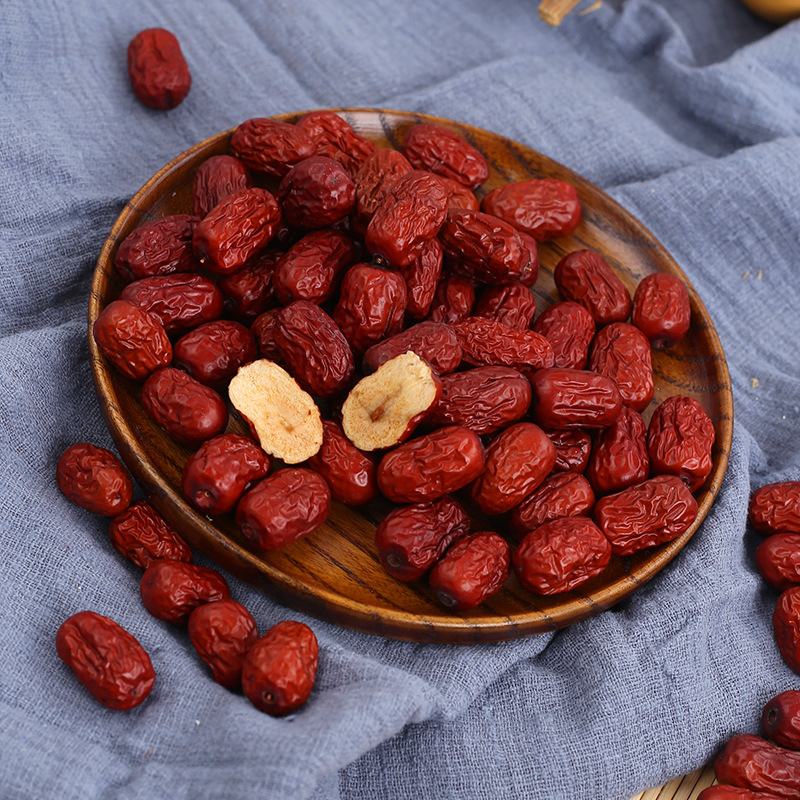 Xinjiang Red Dates Hong Zao Dried Jujube Fruit for Tea Soup Congee and Snacking 500g - Image 3
