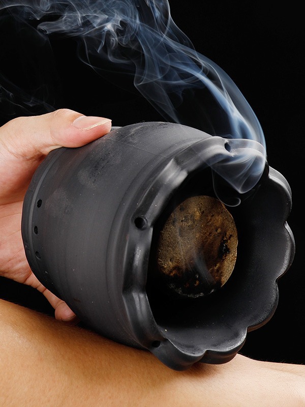 Yulian Bian Stone Moxibustion Fire Dragon Jar 750g Warm Therapy Tool for Spa and Wellness Studio Use - Image 2