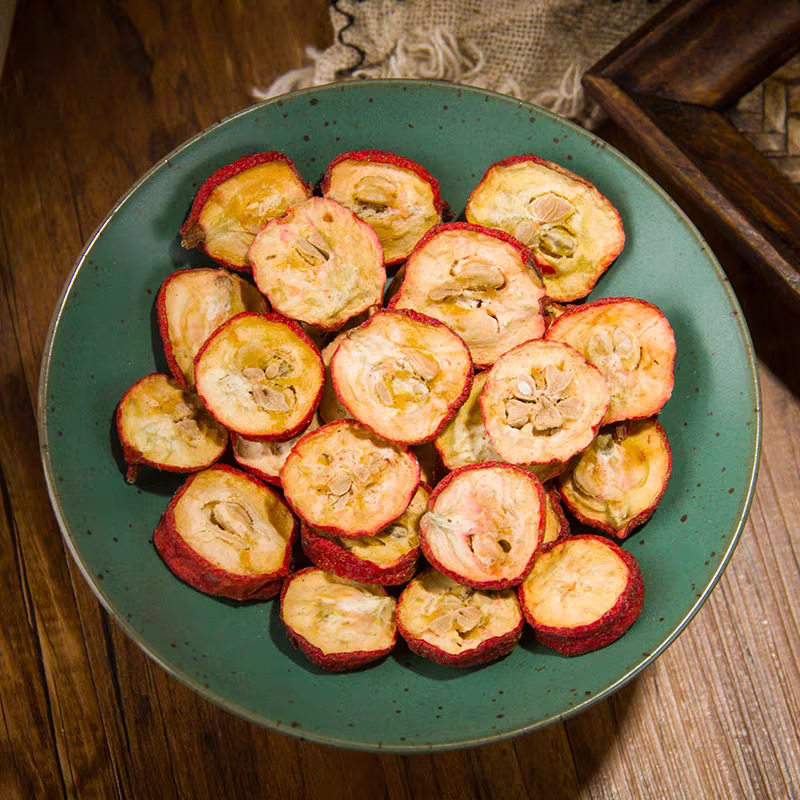 Dried Hawthorn Slices with Seed Shan Zha 500g Crataegus Fruit for Herbal Tea and Decoction - Image 4