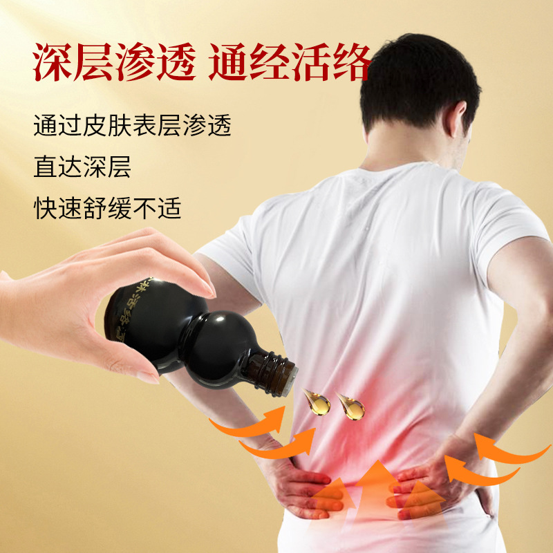 Herbal Pain Relief Spray External Analgesic Liniment for Neck Shoulder Waist and Leg Discomfort 50ml - Image 3