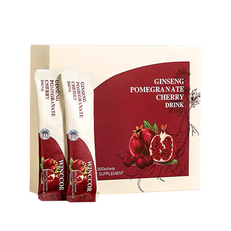 Ginseng Pomegranate Cherry Drink (Ren Shen) — 20ml Herbal Wellness Concentrate - Image 5