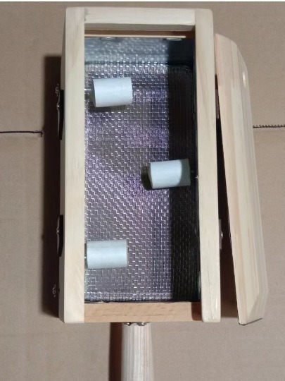 Wooden Moxibustion Box Flat 3-Needle Solid Wood Moxa Burner for Home Warming Therapy - Image 3