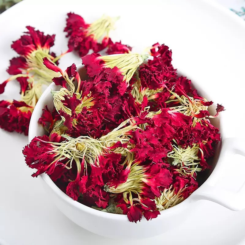 Dried Carnation Flower Tea Kang Nai Xin 500g Yunnan Herbal Floral Tea for Blending and Daily Infusions - Image 4