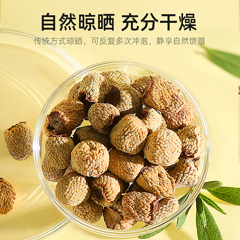 Dried Raspberry Fruit 100g Round Jar Fu Pen Zi Anhui Origin Natural Sun Dried Herbal - Image 3