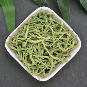 Jin Yin Hua (Lonicera japonica) Dried Honeysuckle Flower Tea — Fengqiu First-Harvest 500g Loose Buds