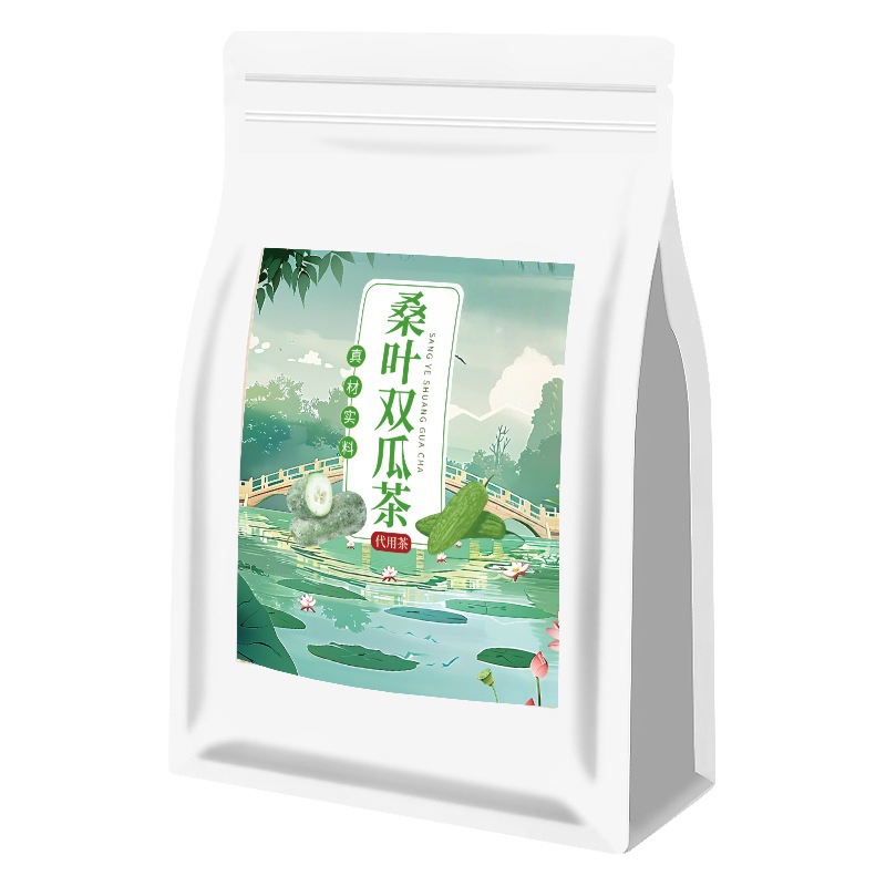Mulberry Leaf Bitter Melon Winter Melon Tea 60g Herbal Blend for Daily Brewing - Image 5