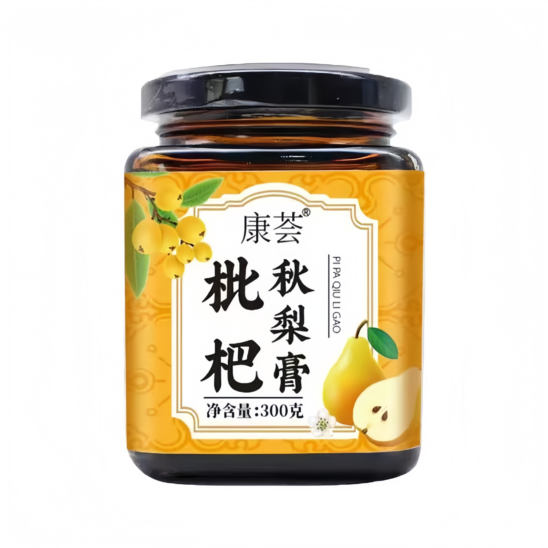Loquat Autumn Pear Paste Pipa Qiuli Gao 300g Bottle Traditional Slow Simmered Herbal Syrup for Daily Wellness - Image 5