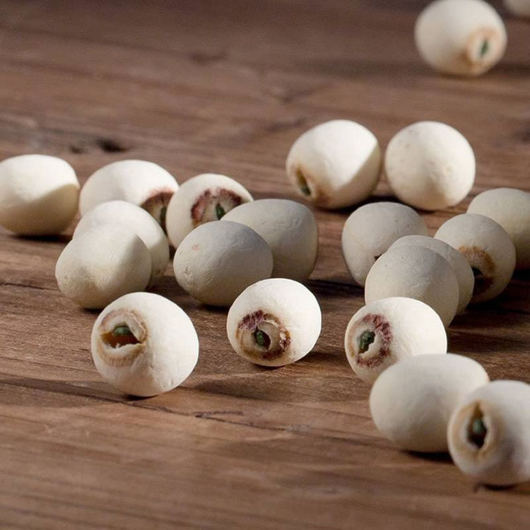Premium White Lotus Seeds with Core Bai Lian Zi 500g Dried Xiangtan Lotus Seed Kernels for Soup and Tea - Image 4