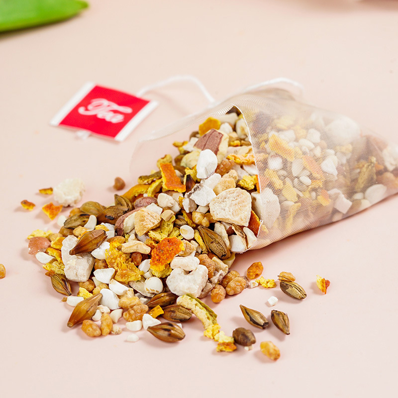 Si Shen Tang Four Spirits Soup Herbal Tea Bags 10g x 25 Pack Lotus Seed Gorgon Poria Daily Wellness Brew - Image 3