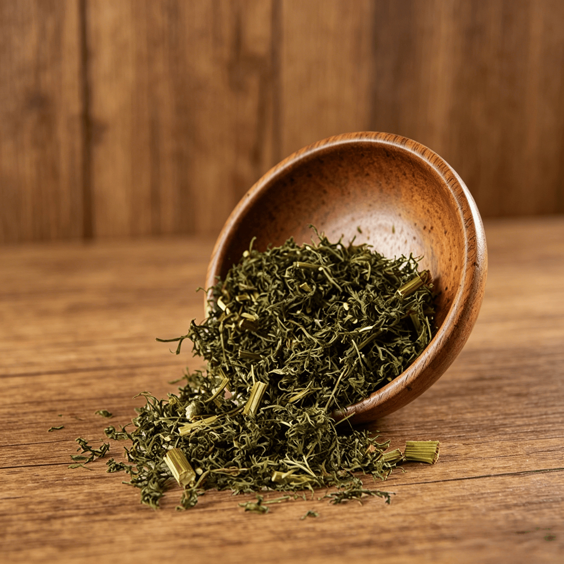 Dried Artemisia Annua Leaves 500g Qing Hao Chinese Herbal Tea Material Bulk Bag - Image 2