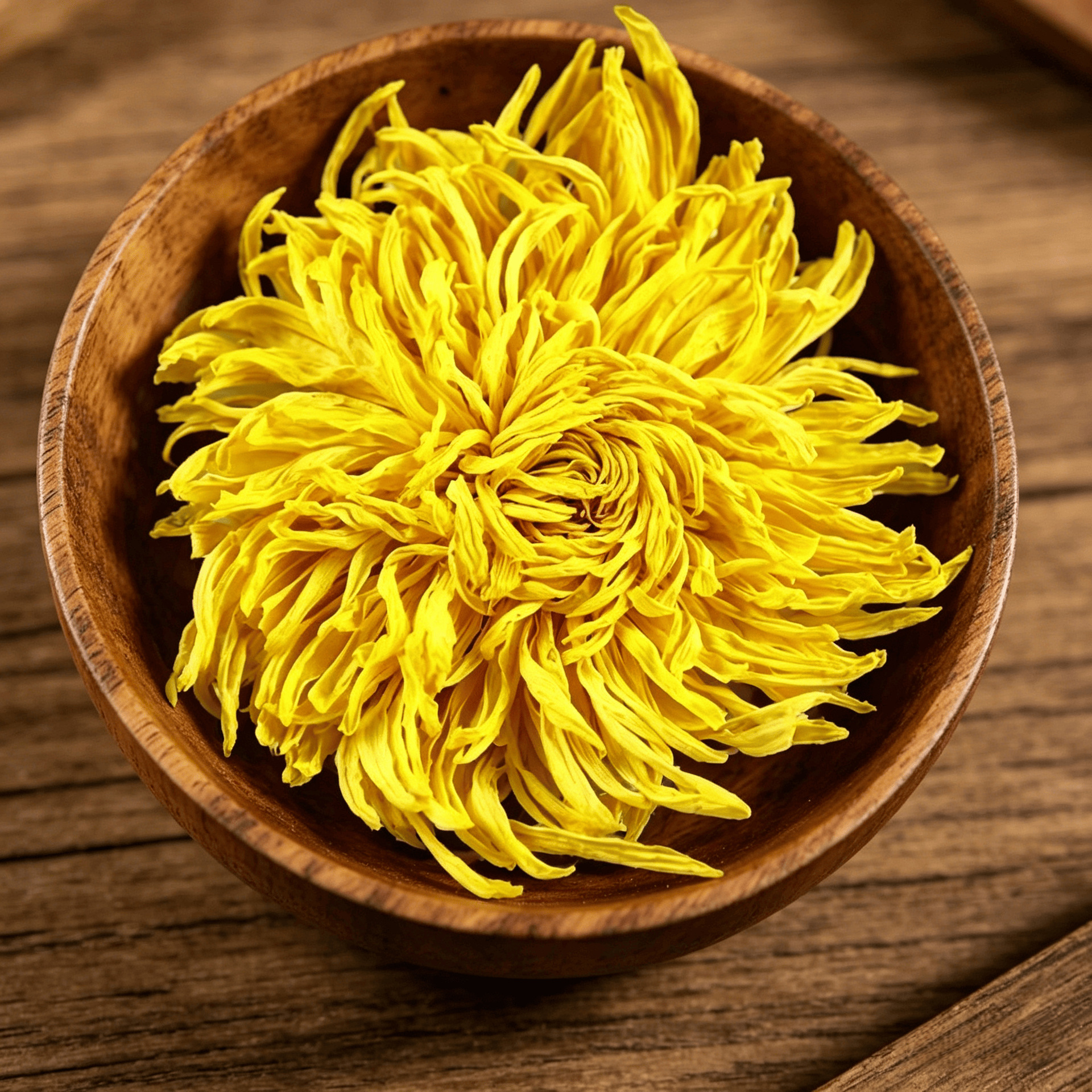 Golden Silk Chrysanthemum Tea Jin Si Huang Ju Large Blooms Loose Flower Tea 1000g Bag - Image 2