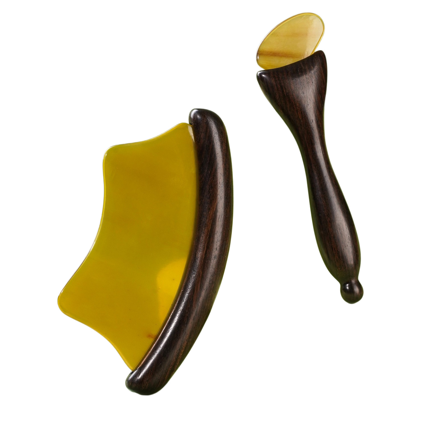 Little Lamb Hoof Gua Sha Massage Tool for Face and Eye Care Polished Resin Facial Lifting Stick - Image 5