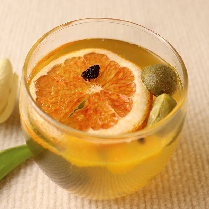 Green Tangerine Passionfruit Grapefruit Fruit Tea Bags 7 Pack Cold Brew Herbal Tea 140g - Image 5
