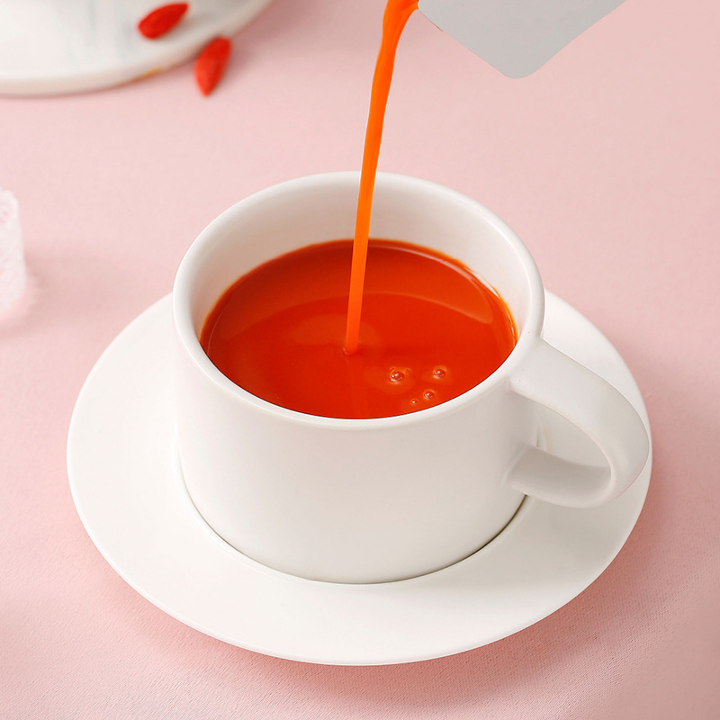 NFC Fresh Goji Berry Puree Juice Drink with Black Goji Sea Buckthorn Blueberry Mulberry No Additives 400ml - Image 3