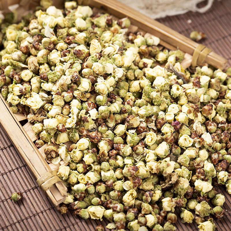 Dried White Plum Flower Tea Mei Hua 500g Natural Sun Dried Green Calyx Plum Blossom Buds for Herbal Tea - Image 3