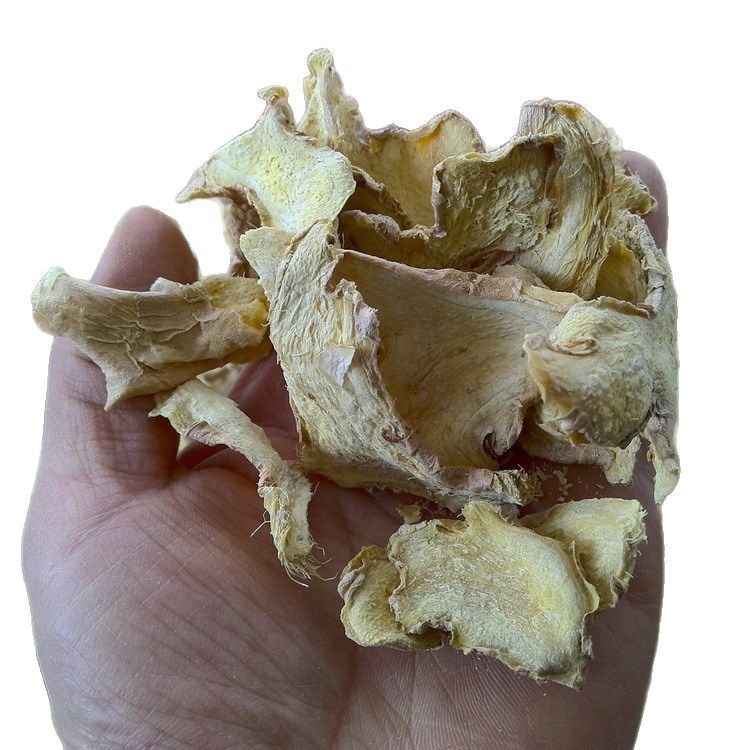 Dried Ginger Slices and Powder Gan Jiang from Yunnan Luoping Small Yellow Ginger 250g Bottle for Cooking and Tea - Image 5