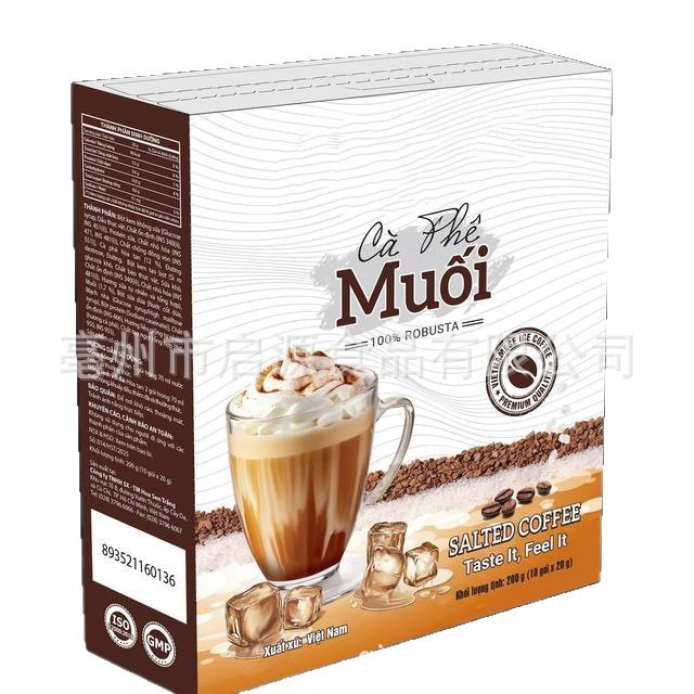 TK Southeast Asian Salted Coffee Instant Black Coffee Sugar Free 20g x 10 Sachets 200g Box - Image 5