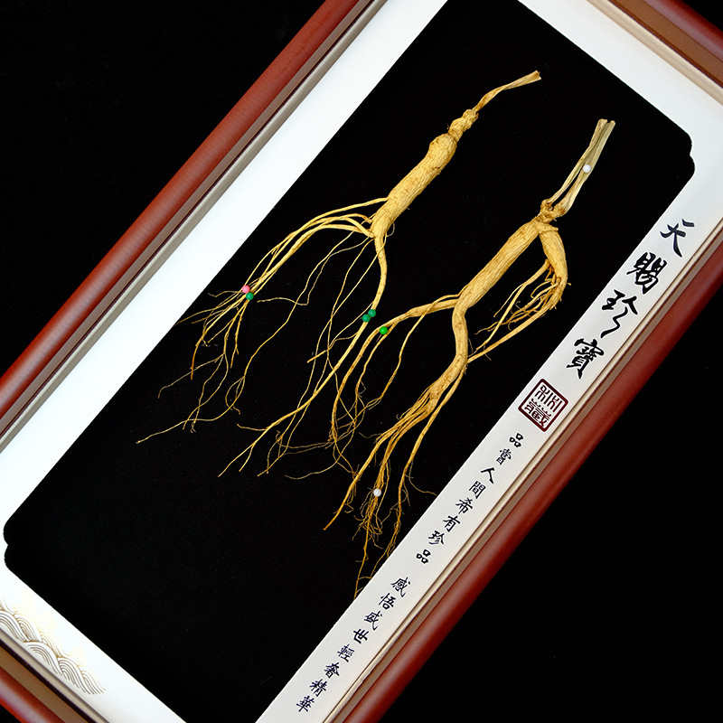 Wild-Simulated Ginseng Gift Box Dried Root for Tea and Soup Jilin Northeast Specialty - Image 2