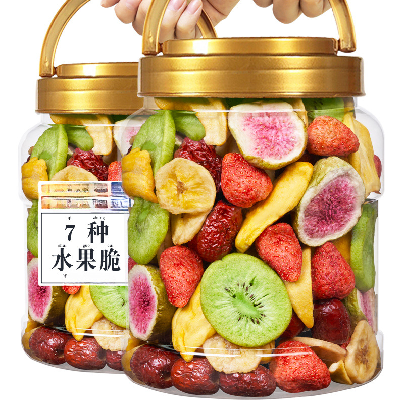 Mixed Freeze Dried Fruit Crisps 250g Jar Ready to Eat Snack for Kids and Adults - Image 5