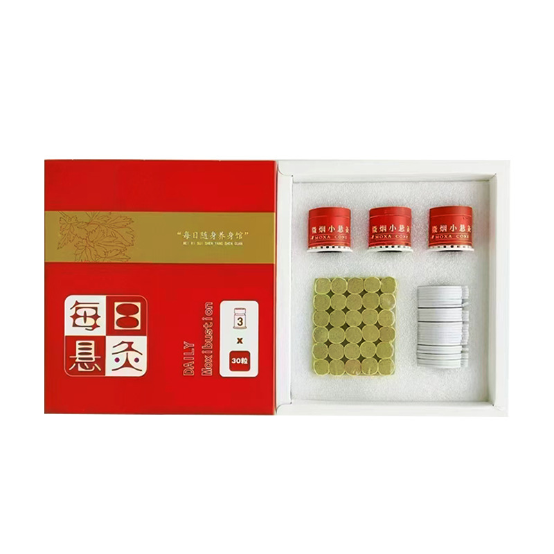 Portable Moxa Stick Burner Set with Adhesive Pads for Home Warming Therapy - Image 5