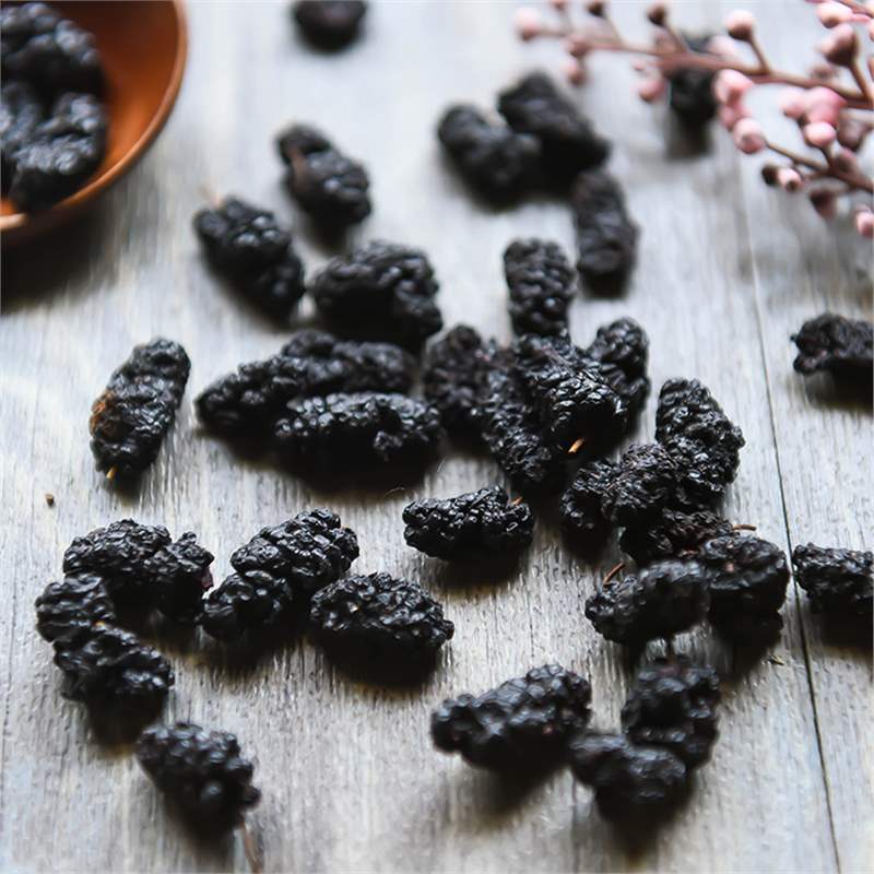 Dried Mulberry Fruit Sang Shen Zi 2500g Xinjiang Black Mulberries for Tea Snacks and Herbal Blends - Image 2