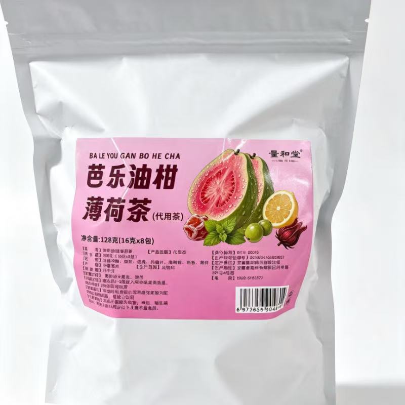 Guava Amla Mint Fruit Tea 16g Cold Brew Tea Bag Refreshing After-Meal Drink - Image 5
