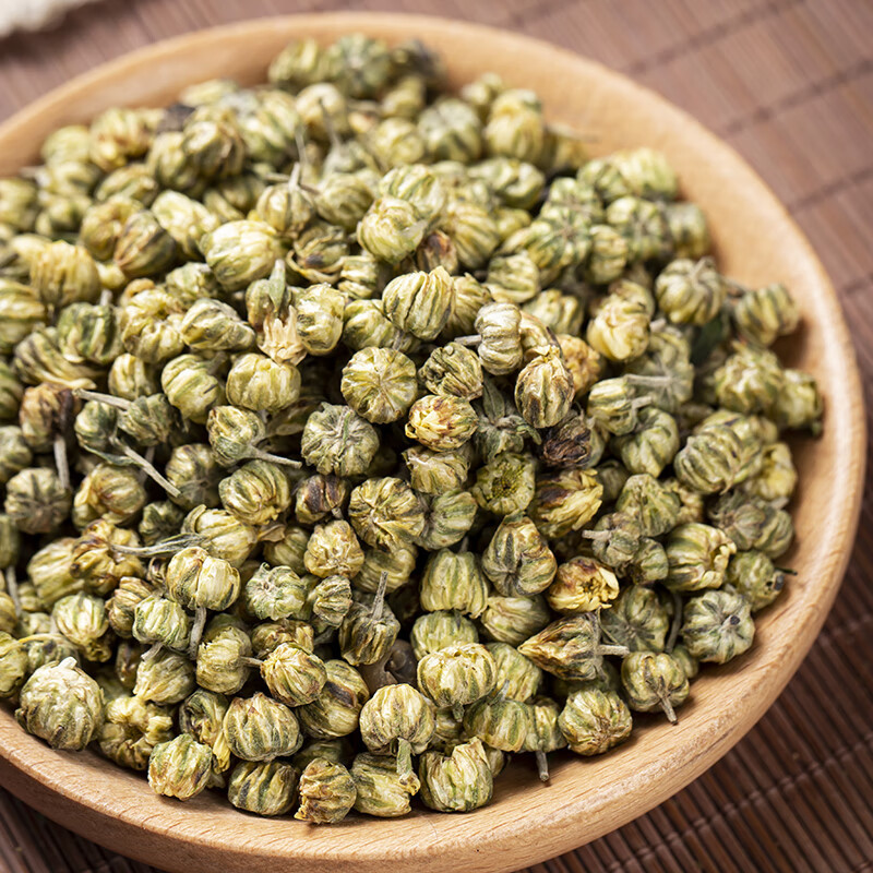 Tongxiang Tai Ju Chrysanthemum Tea Buds Ju Hua Mi Loose Dried Hang Bai Ju Herbal Tea 500g - Image 2