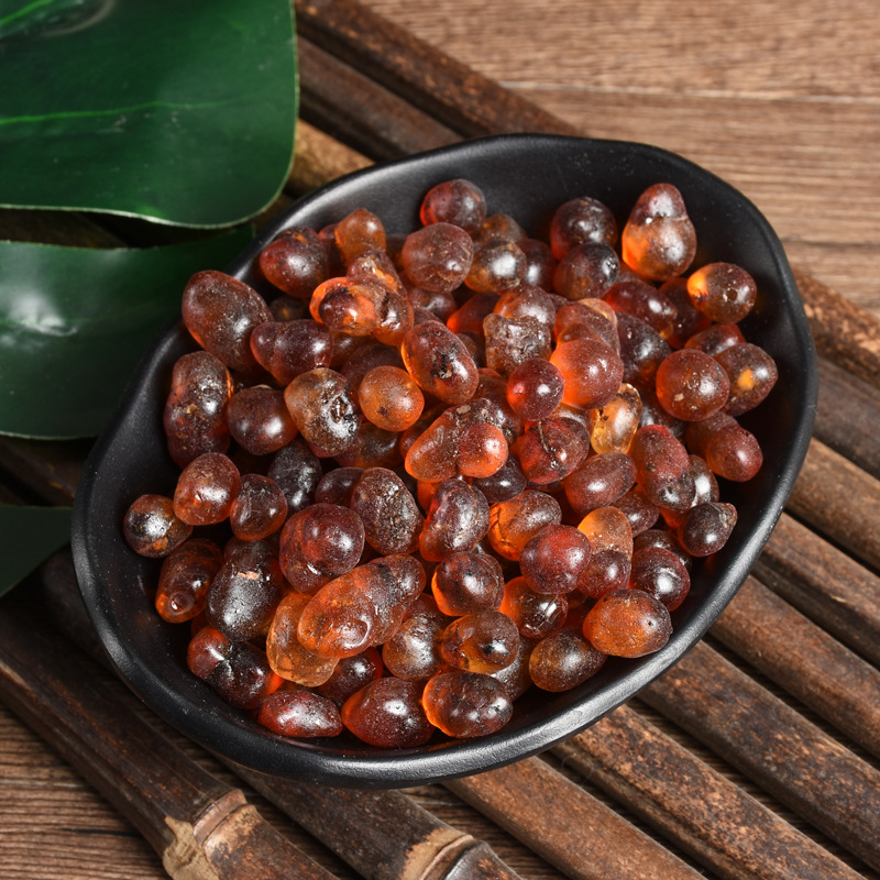 Peach Gum (Prunus persica Resin) — Dried Food-Herb Peach Blossom Tears for Soup & Dessert - Image 2