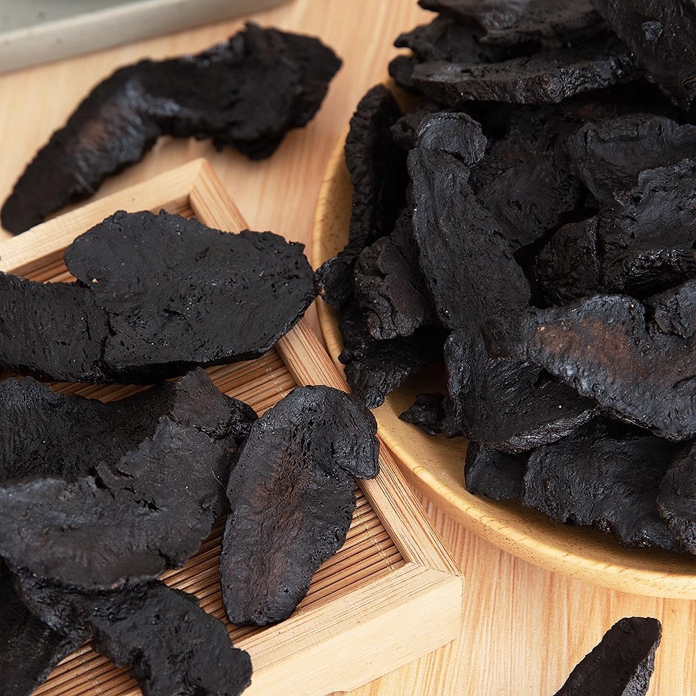 Premium Prepared Rehmannia Root Shu Di Huang 500g Traditional Nine Steams Nine Sundry Slices for Herbal Wine and Decoction - Image 3