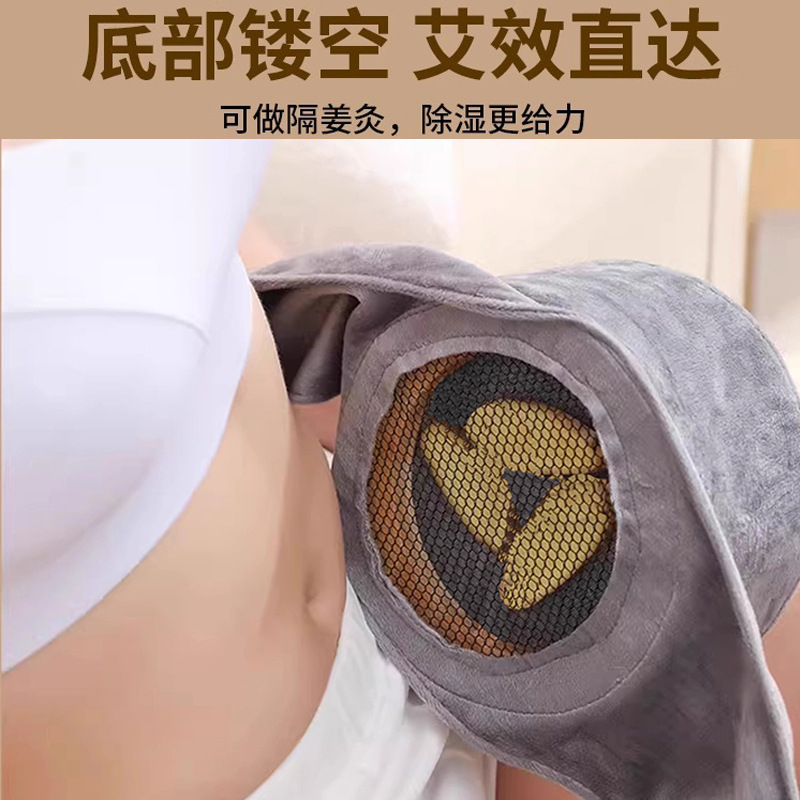 Thunder Fire Moxibustion Device Wooden Hanging Moxa Tube with 6cm Moxa Stick for Abdominal Warming - Image 3