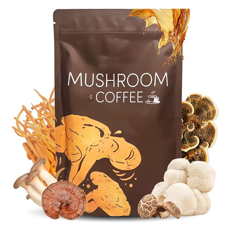 Mushroom Coffee Instant Black Coffee with Lingzhi Reishi and Matcha Sugar Free 180g - Image 5