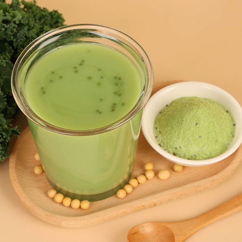Kale Chia Seed Soy Milk Powder 100g Sugar-Free Instant Drink Mix 7 Stick Pack - Image 3