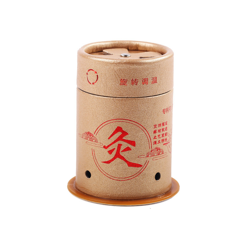 Large Moxa Roll-On Tube Ai Jiu Tiao Rotating Temperature Control Moxibustion Box for Home Use with Strap - Image 5