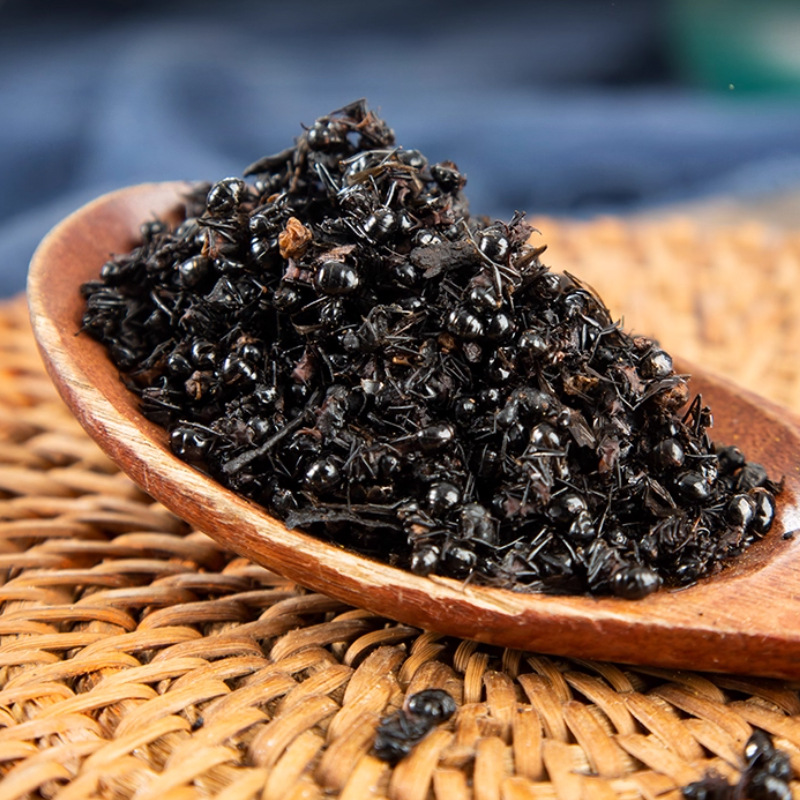 Dried Black Ant Whole Insects Hei Ma Yi for Traditional Herbal Wine Infusion 50g Bag - Image 2