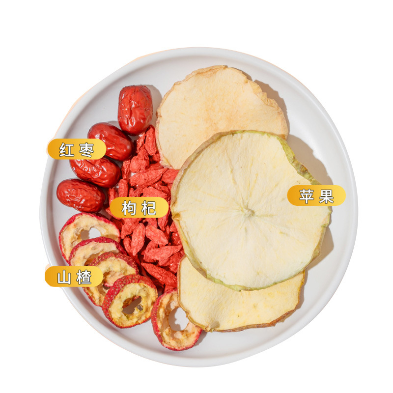 Apple Hawthorn Water Tea Bags 200g 20g x 10 Cold Brew Fruit Herbal Tea with Red Date and Orange Peel - Image 5