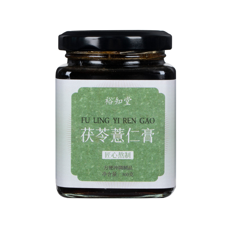 Fu Ling Yi Ren Gao (Poria & Coix Paste) — Traditional Herbal Wellness Paste, 300g Jar - Image 5