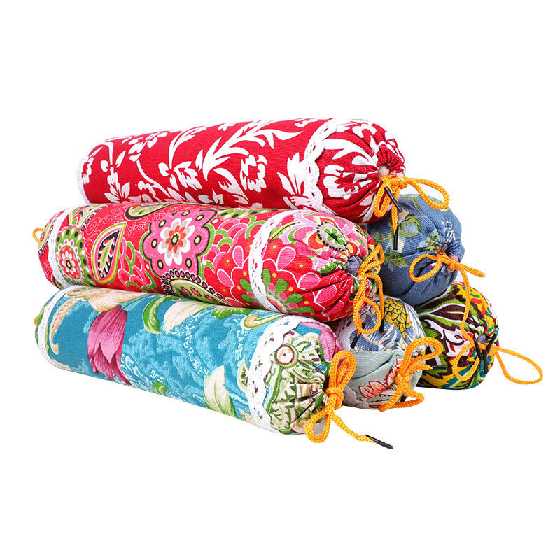 Ai Cao Mugwort Cervical Pillow Cylindrical Neck Support Pillow Washable Cover Home Use - Image 5