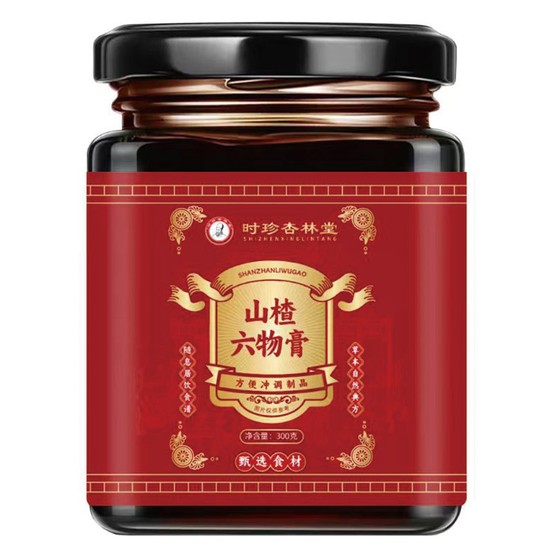 Hawthorn Six-Herb Paste (Shan Zha Liu Wu Gao) — Traditional Honey Herbal Paste, 300g Jar - Image 5