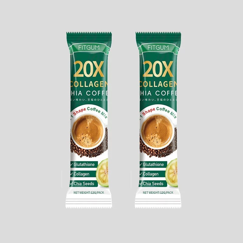Collagen Chia Seed Coffee Original Flavor Light Roast Instant Drink Mix - Image 4